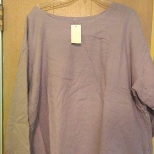NWT J.Jill top, Wild Orchid, size: XL